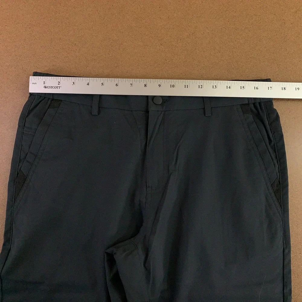 Jack Archer Mens Size 33 x 36 Tailored Slim Fit Black Jetsetter Tech Pant New